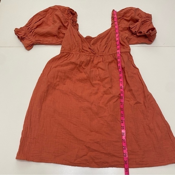 Billabong perfect paradise babydoll dress NWT peach color size medium - Picture 5 of 9